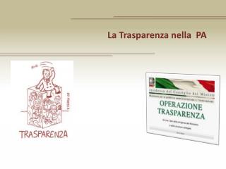 La Trasparenza nella PA