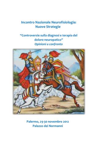 Incontro Nazionale Neurofisiologia: Nuove Strategie