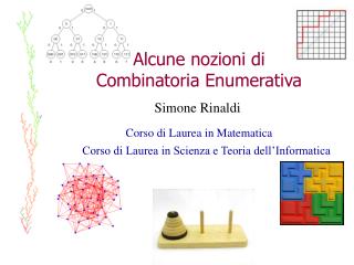 Alcune nozioni di Combinatoria Enumerativa