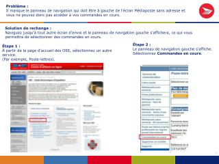 Étape 2 : Le panneau de navigation gauche s'affiche. Sélectionnez Commandes en cours .