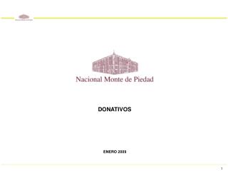 DONATIVOS