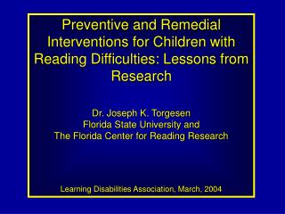 The top five myths about interventions for struggling readers