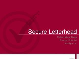 Secure Letterhead