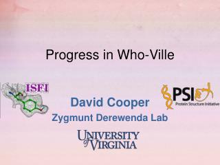 Progress in Who-Ville
