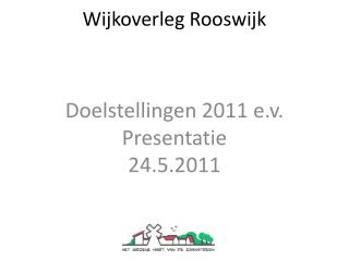 Wijkoverleg Rooswijk