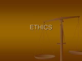 ETHICS