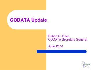 CODATA Update