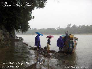 Nhaïc só: Xuaân An (phoå thô Thu Boàn) Ca só: Höông Lan