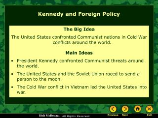 Kennedy and Foreign Policy