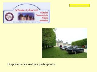 Diaporama des voitures participantes