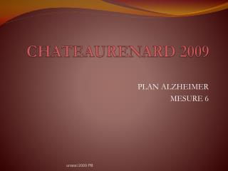 CHATEAURENARD 2009