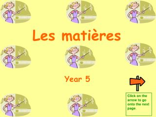 Les matières