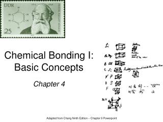 Chemical Bonding I: Basic Concepts