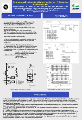 New approach in functionality and testing for HV Capacitor Bank Protection