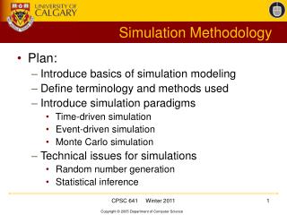 Simulation Methodology