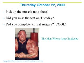 Thursday October 22, 2009