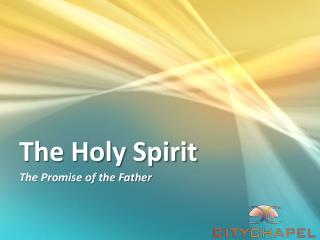 The Holy Spirit