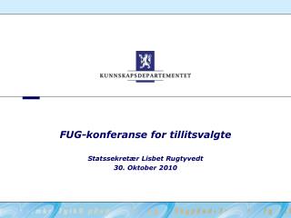 FUG-konferanse for tillitsvalgte