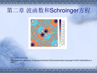 第二章 波函数和 Schroinger 方程