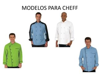 MODELOS PARA CHEFF