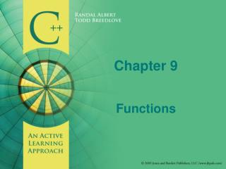 Chapter 9 Functions