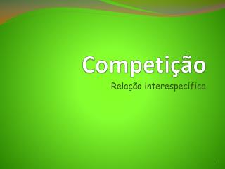 Competição