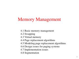 Memory Management