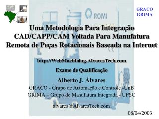 Alberto J. Álvares GRACO - Grupo de Automação e Controle -UnB