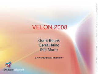 VELON 2008