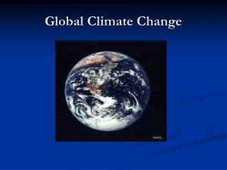 Global Climate Change