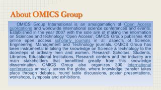 About OMICS Group