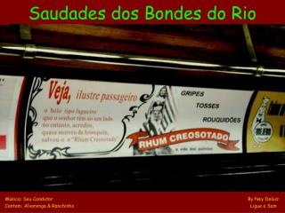 Saudades dos Bondes do Rio