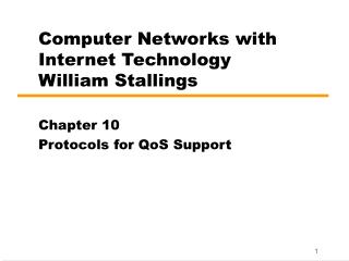 Computer Networks with Internet Technology William Stallings