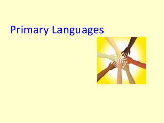 Primary Languages