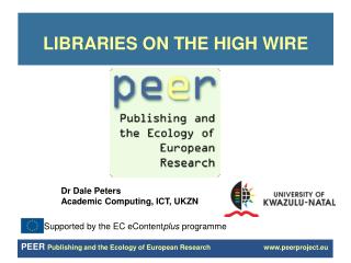 LIBRARIES ON THE HIGH WIRE