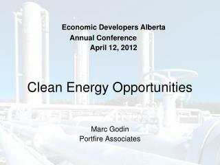 Clean Energy Opportunities
