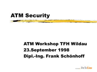 ATM Security
