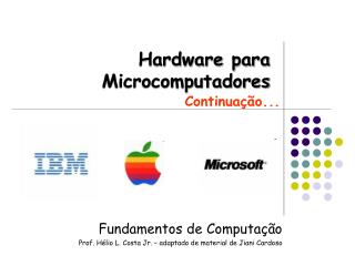 Hardware para Microcomputadores