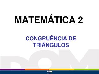 MATEMÁTICA 2