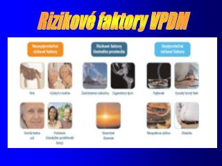 Rizikové faktory VPDM
