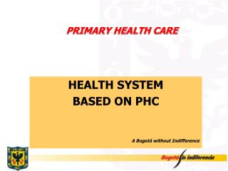 PRIMARY HEALTH CARE