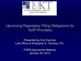 Upcoming Regulatory Filing Obligations for VoIP Providers