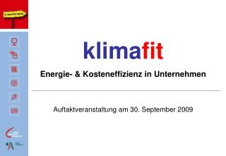 klima fit Energie- &amp; Kosteneffizienz in Unternehmen