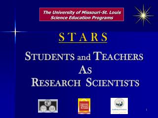 The University of Missouri-St. Louis Science Education Programs