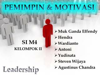 SI M4 KELOMPOK II