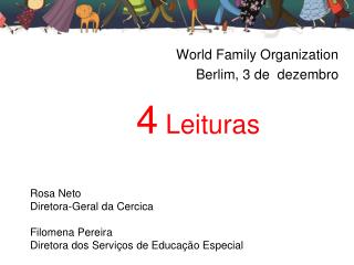 World Family Organization Berlim, 3 de dezembro