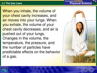 What causes gas pressure in a closed container?