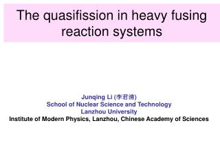 The quasifission in heavy fusing reaction systems