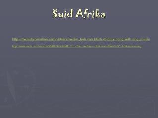 Suid Afrika
