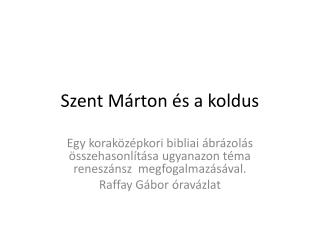 Szent Márton és a koldus